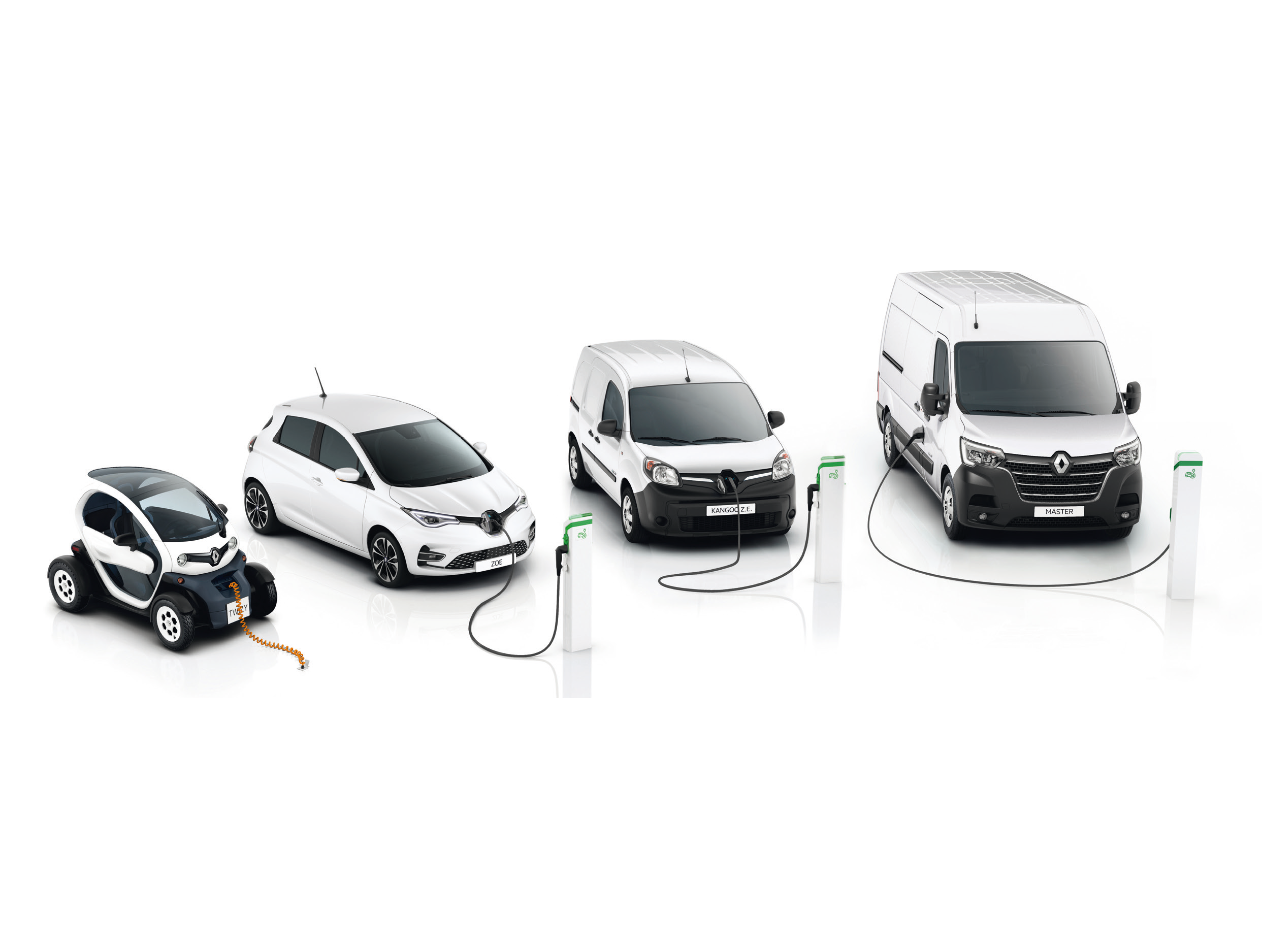 Die Renault E-Mobilitäts Range